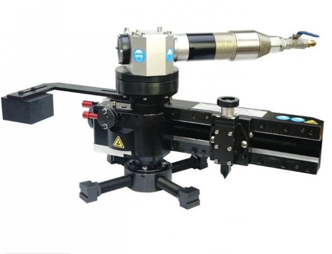 Máquina de revestimento portátil da flange do sulco de selo do servo motor de precisão alta