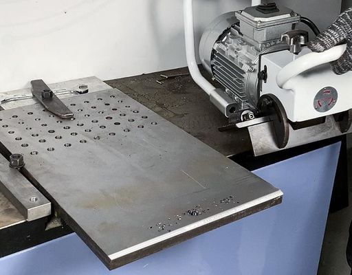 Chanfradura de chanfradura elétrica de solda portátil da máquina de trituração da borda da placa