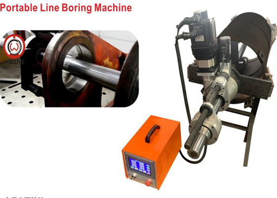 Linha portátil máquina de perfuração 118r/Min For Excavator Repair do CNC da construção